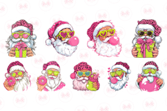 Funny Retro Santa Clipart Product Image 3