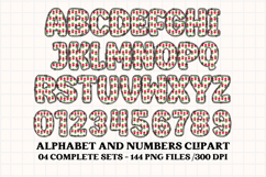 Fall Autumn Alphabet png clipart, fall autumn letters doodle Product Image 5