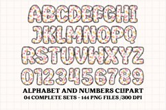 Makeup Alphabet png clipart, makeup beauty letters doodle Product Image 5