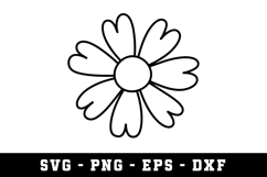 Flowers Svg Design | Svg Files for Cricut Product Image 1