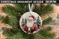 Christmas Ornament Sublimation PNG Design Product Image 1