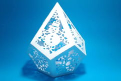 Bundle 19 SVG Christmas Box Pop Up Card Template Product Image 10