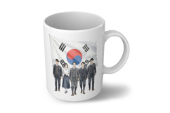 This dignified illustration portrays a group of Korean inde Product Image 6