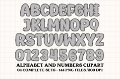 Video game Alphabet, video game letters doodle clipart Product Image 5
