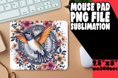 Mouse Pad with Artistic Bird Design Product Image 1