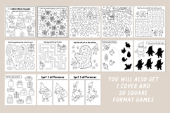 Christmas village coloring games and activities for kids Product Image 11
