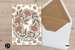 Christian Mother's Day Card | Bible Verse Printable Product Image 2