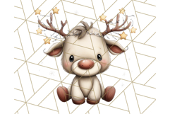 Storybook Santa &amp; Friends PNG Clipart, Christmas Png Clipart Product Image 3