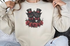 Gothic Valentines Day Sublimation PNG Product Image 1