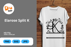Elarose Split Monogram Product Image 1