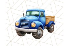 Kids Farm Clipart, Cute Farmer and Farm Animal PNG Product Image 5