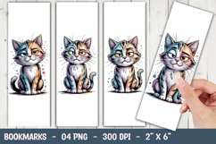 Sarcastic Cat Bookmark Sublimation Product Image 1