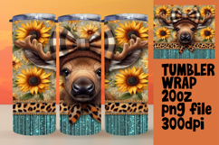 PLAYFUL 20oz Tumbler Design , Cute Animals Product Image 1