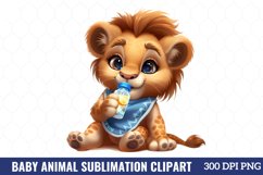 Baby Animal Sublimation Clipart Product Image 10