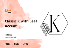 Classic with Leaf Accent Product Image 1