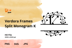 Verdora Split Frames Monogram Product Image 1