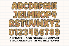 Summer Alphabet clipart, summer letters doodle Product Image 5