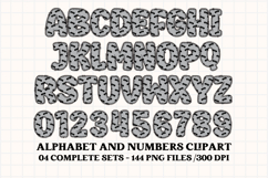 Superhero Alphabet png clipart, superhero letters doodle Product Image 5