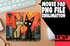 JOYFUL MOUSE MAT ARTISTIC MAGIC, Cute Cat Product Image 1