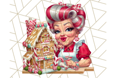 Wild Grandma Clipart PNGs, Funny Quirky Old Ladies Product Image 3
