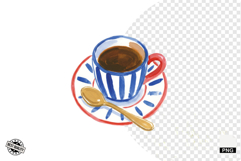 Summer Café Moments Parisian Clipart Product Image 1