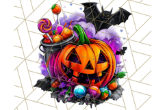 Pumpkin Party Halloween Clipart PNG, Cute Spooky Elements Product Image 3
