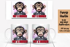 Funny Quotes Mug Wrap Sublimation Product Image 1