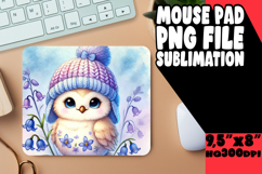Sweet Mouse Pad Design Sublimation, Cute Animals Product Image 1