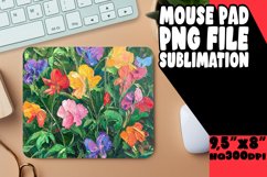Oil Flower Round Design for Sublimation Craft Lovers Product Image 1