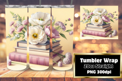VIBRANT 20oz Tumbler Artwork , Books Product Image 1