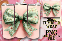 JOYFUL NIGHTS 20oz TUMBLER WRAP, Christmas Product Image 1