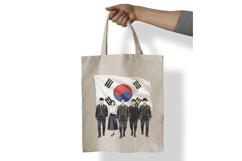 This dignified illustration portrays a group of Korean inde Product Image 7