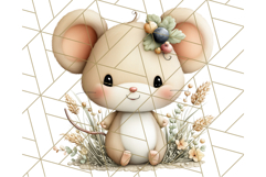 Dreamy Nature Clipart PNG, Whimsical Forest Elements Product Image 3