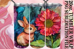 Cheerful Reflections 20oz tumbler wrap, Animals Product Image 1