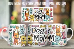 Dog Mum Mug Wrap Dog Lovers Mug Wrap Sublimation Product Image 7