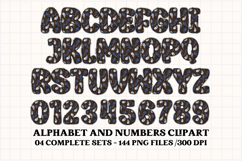 Wizard Magic School Alphabet Clipart, wizard letters doodle Product Image 5