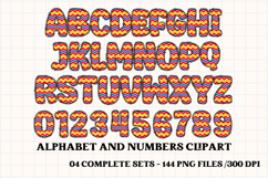 Superhero Alphabet png clipart, superhero letters doodle Product Image 5