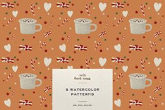 Christmas Patterns Santa Winter Print Digital Paper JPEG Product Image 11