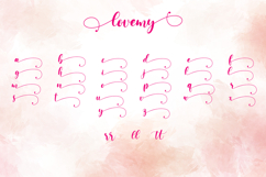 Lovemy - Beatiful Script Font Product Image 11