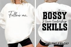 I&#039;m not bossy SVG, Funny Quotes SVG, Funny Mom Svg Product Image 1