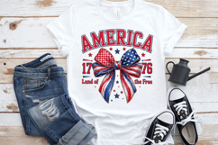 America 1776 Land Of The Free PNG T-Shirt|4th of July PNG Product Image 11