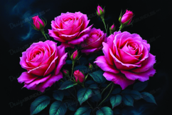 Pink roses background Product Image 1