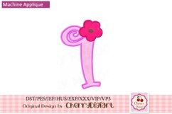 Flower girl Numbers machine embroidery bunles 1426B Product Image 6