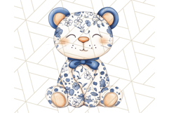 Cute Stuffed Animal Clipart, Chinoiserie Nursery Decor Png Product Image 3