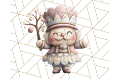 Playful Pink Nutcracker PNG, Pastel Christmas Clipart Product Image 3