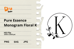 Pure Essence Monogram Floral Product Image 1
