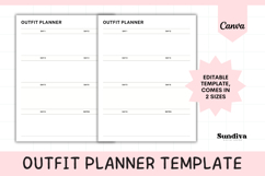 Outfit Planner Editable Template 3 Product Image 1