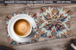 Christian Coaster Sublimation, Christian Coaster PNG Design Product Image 1