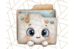 Simple School Supplies Clipart, Cute Classroom PNG Product Image 3