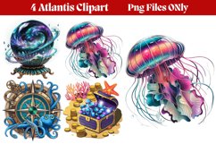 Atlantis Clipart P2 PNG Product Image 1